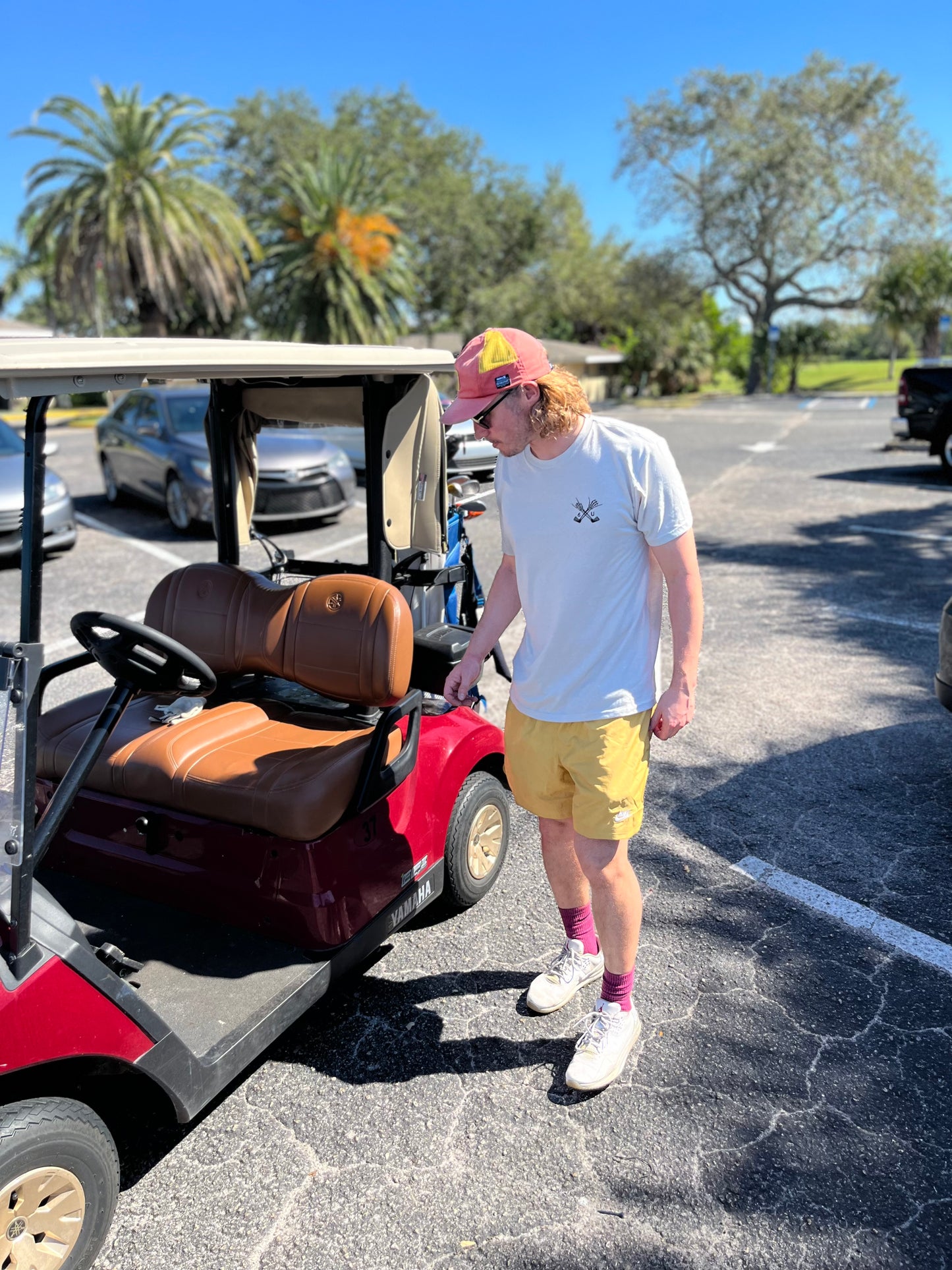 Six Under White Tshirt